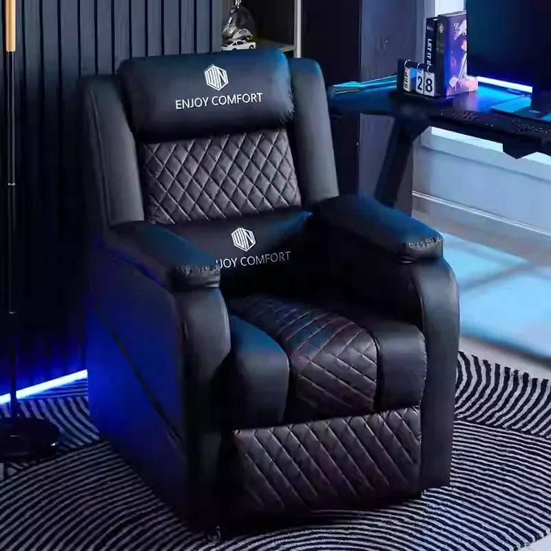 YZ6.15 Comfortable Long Sitting Reclining Multi-Functional Lazy Chair Internet Cafe Gaming Sofa Home Internet Cafe Sofa
