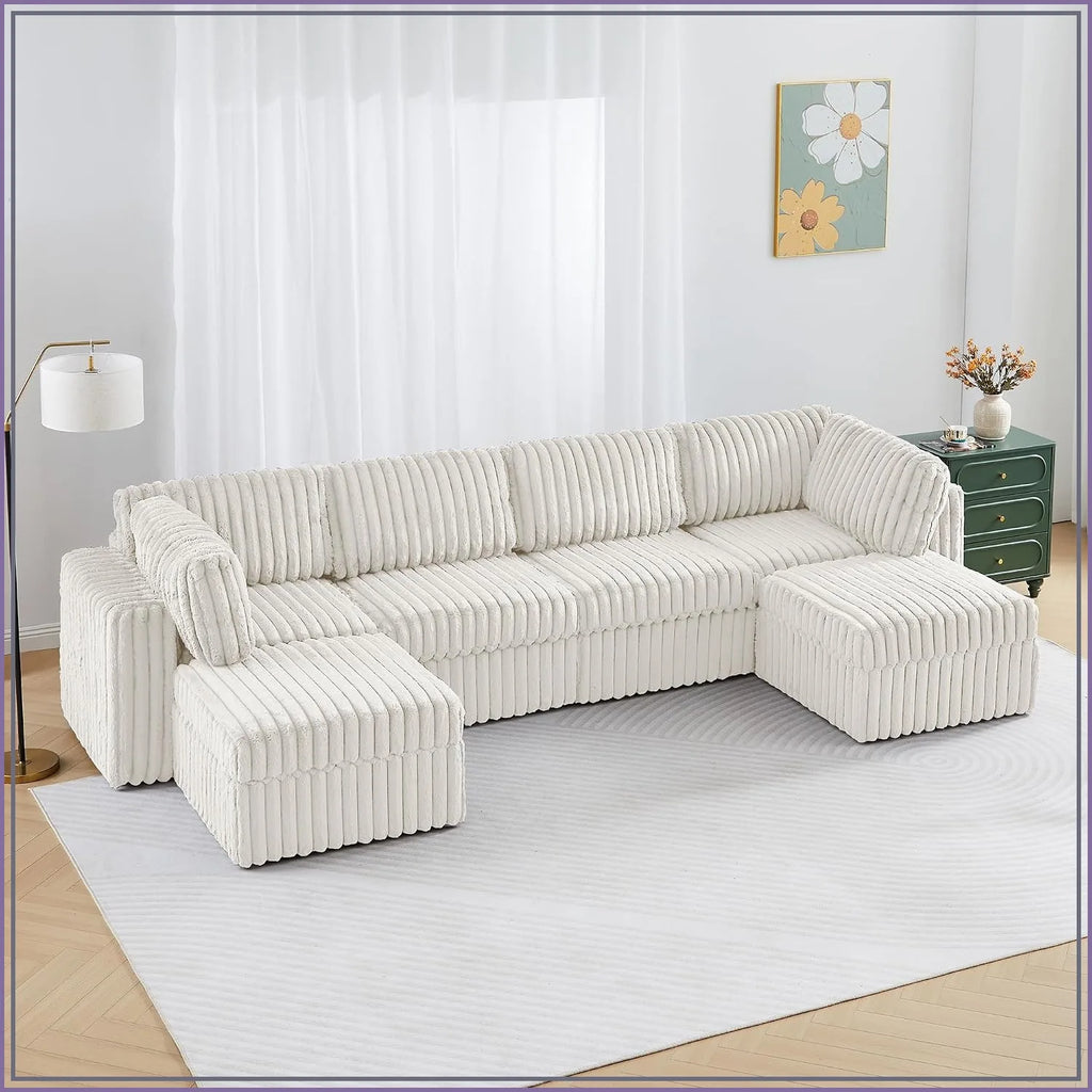 Modular Sectional Sofa Couches L-Shape Couch 3 Seat Modular Sofa Memory Foam Sectional Couches for Living Room,, Customized