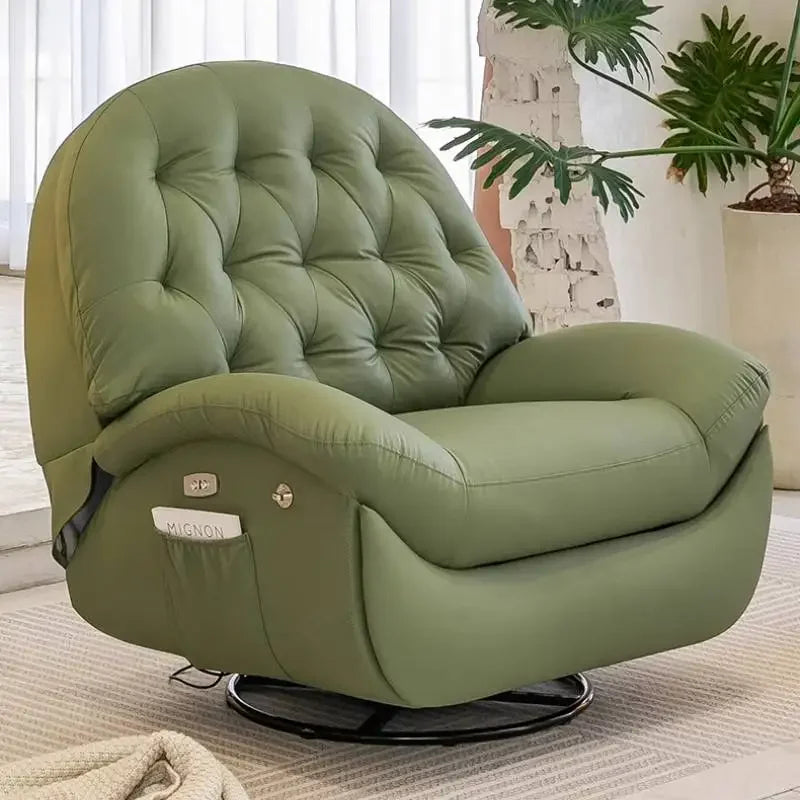 Relaxing Chair Power Reclining Sofa Single Cozy Modern Minimalist Reclining Sofa Floor Muebles Divani Soggiorno Furniture Home