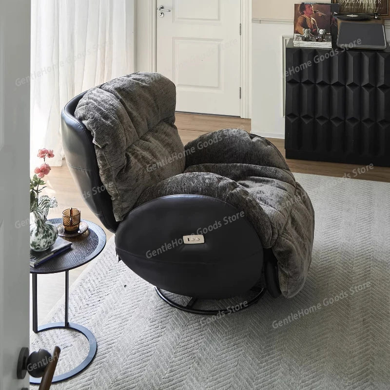 Armrest Fabric Electric Sofa Living Room Luxury Black Apartments Electric Sofa Oversized Relax Sofa De Luxo Furniture Home