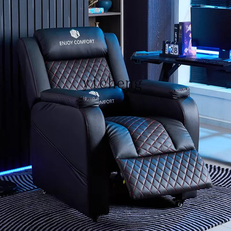 YZ6.15 Comfortable Long Sitting Reclining Multi-Functional Lazy Chair Internet Cafe Gaming Sofa Home Internet Cafe Sofa