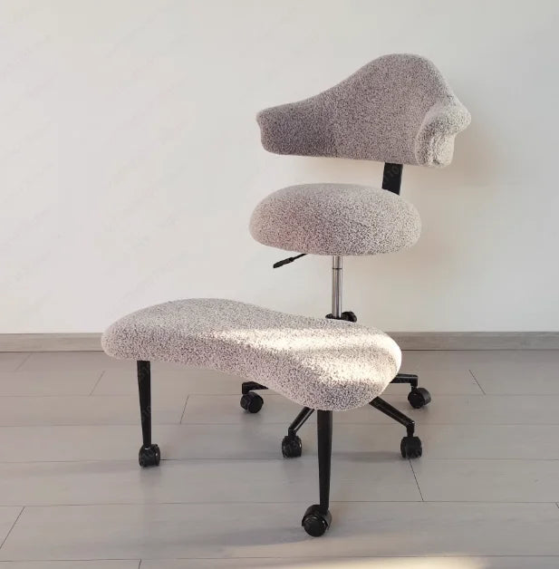 With backrest meditation yoga profiled computer dormitory comfortable sedentary not tired cross-legged chair