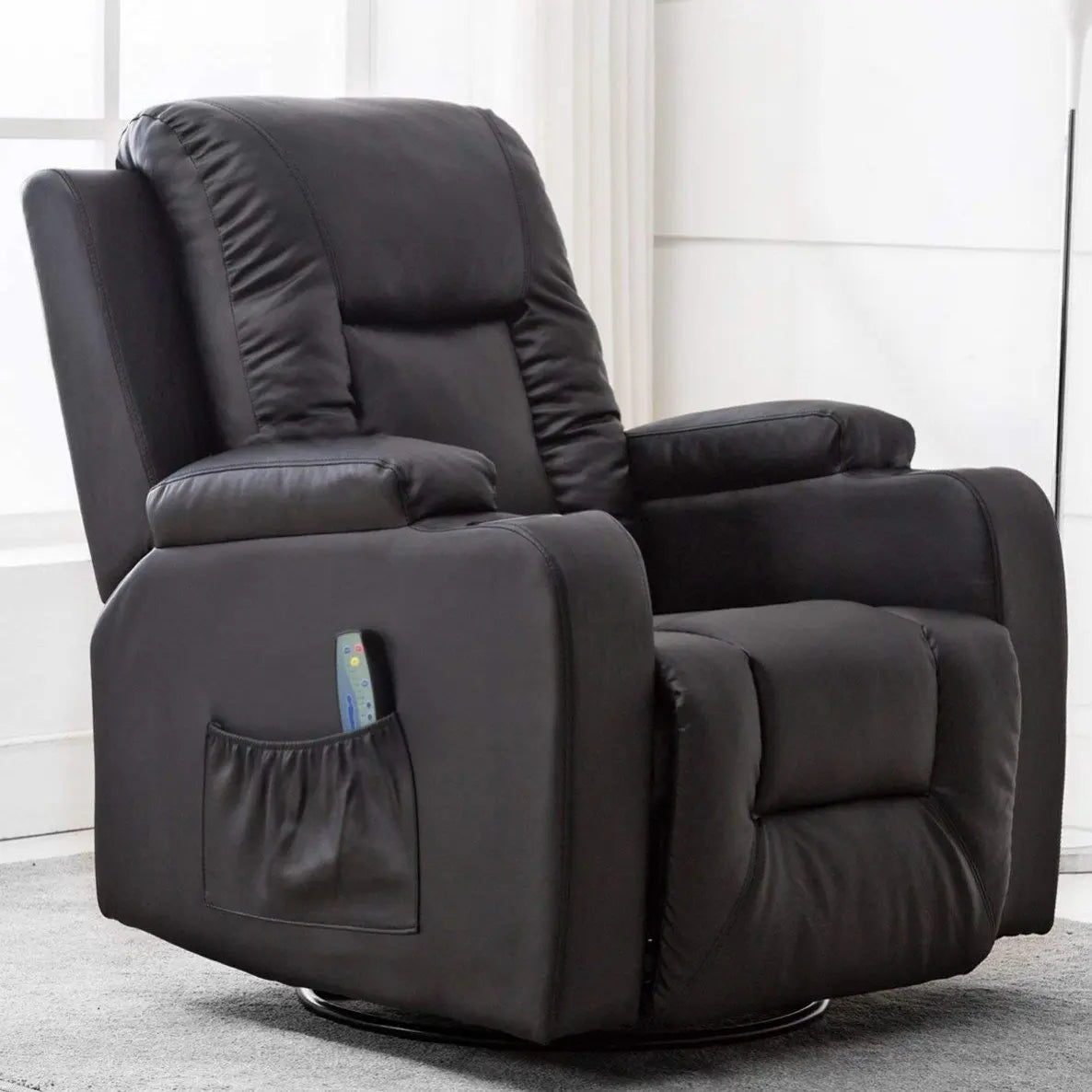 Newest Design Multifunctional Office Powered Massage Recliner Sofa Chair With Foot Rest