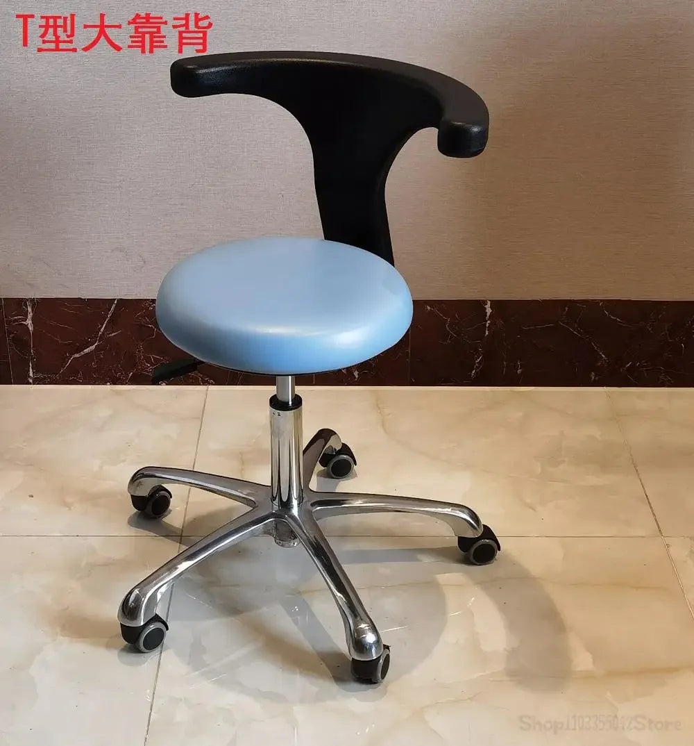 Dental dentist chair lifting doctor's office chair nurse's assistant rotating chair working medical facial features stool