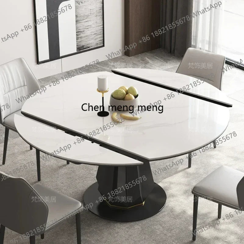 Oval Dining Table Rectangular Round Kitchen Extendable Designer Restaurant Tables Dinning Free Shipping Muebles Sedentary Room c
