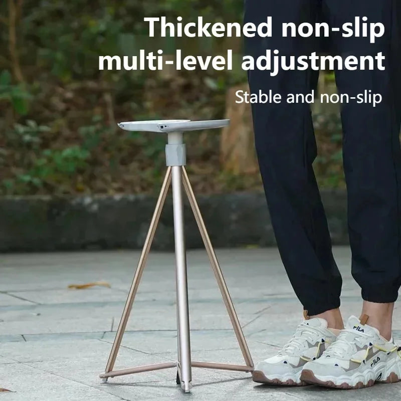 Crutch Chair For The Elderly Folding Non-slip Cane Crutch Bench With Stool Seat Can Sit Lightweight Multifunctional Crutch