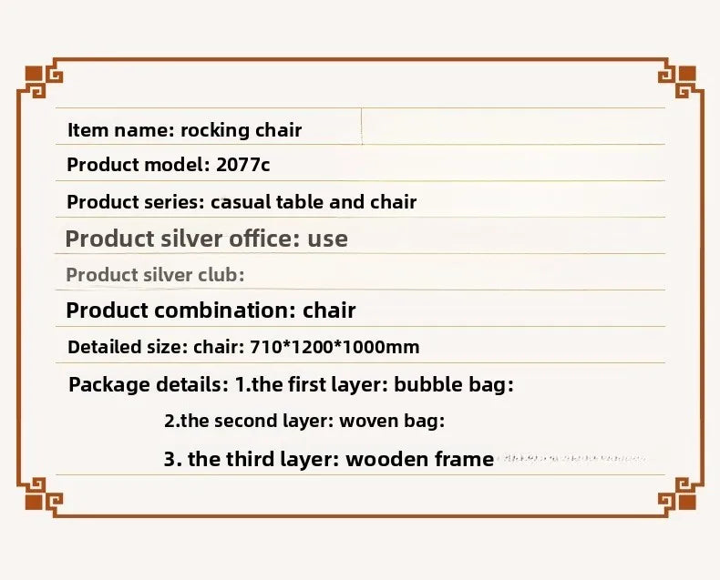 Real rattan Chinese furniture living room balcony Indonesian rattan art leisure recliner lunch