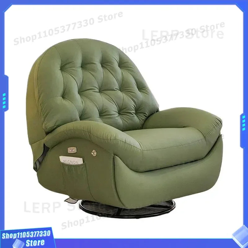 Adult first-class space sofa cabin multifunctional lazy sofa electric rocking chair single sleeping sofa life