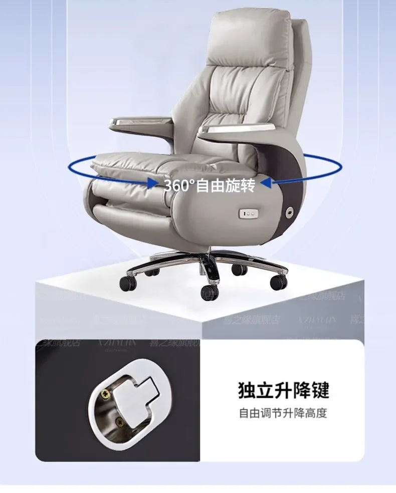 A49 Adjustable Upgrade Office Chair Armrest Swivel Relaxing Ergonomic Office Chairs Comfortable Silla De Escritorio Furniture Ho