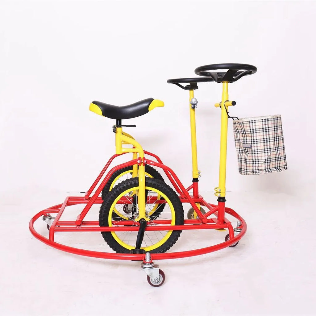 Ice and ground double double bicycle steel frame ordinary pedal support customization