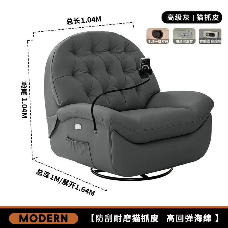 Terrasse Bedroom Living Room Chairs Lounge Relax Cozy Balcony Recliner Chair Accent Designer Mobili Per Il Soggiorno Furniture