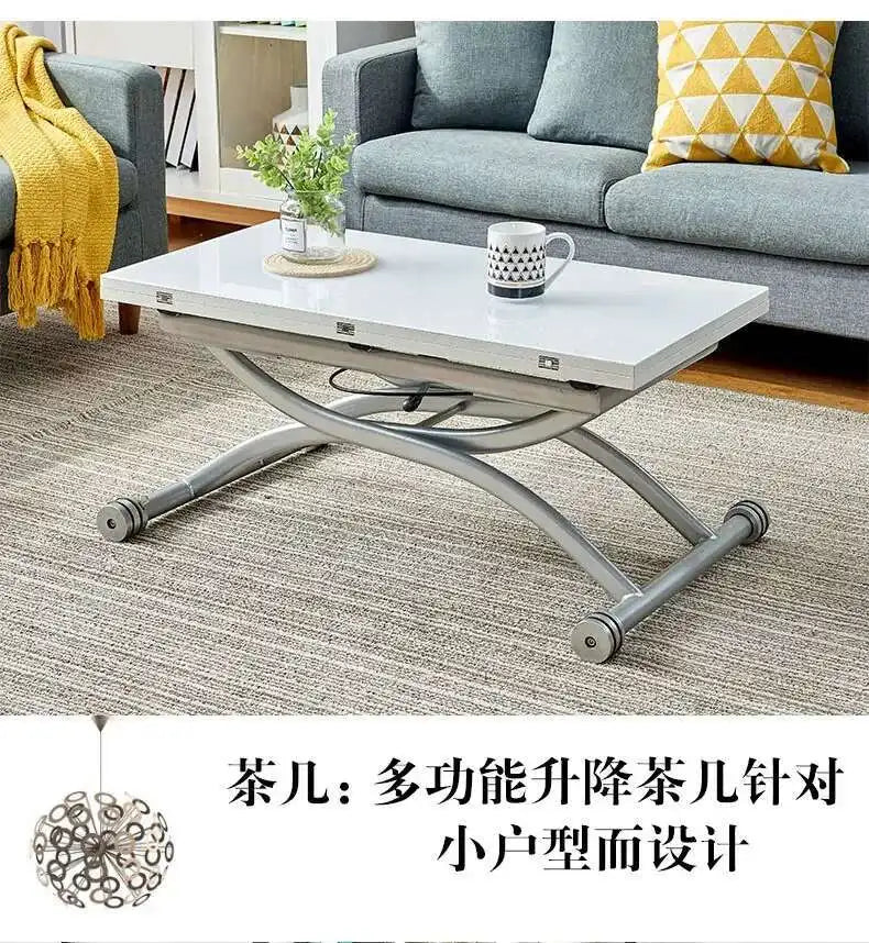 Small White Coffee Tables Nordic Design Rectangular Coffee Tables Bedroom Minimalist Mesas Table Basse Pour Salon Home Furniture