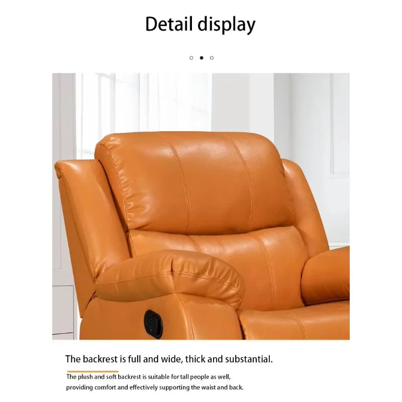 Hot-selling single seat 360 degree rotating electric rocking chair sofa recliner leather electric recliner