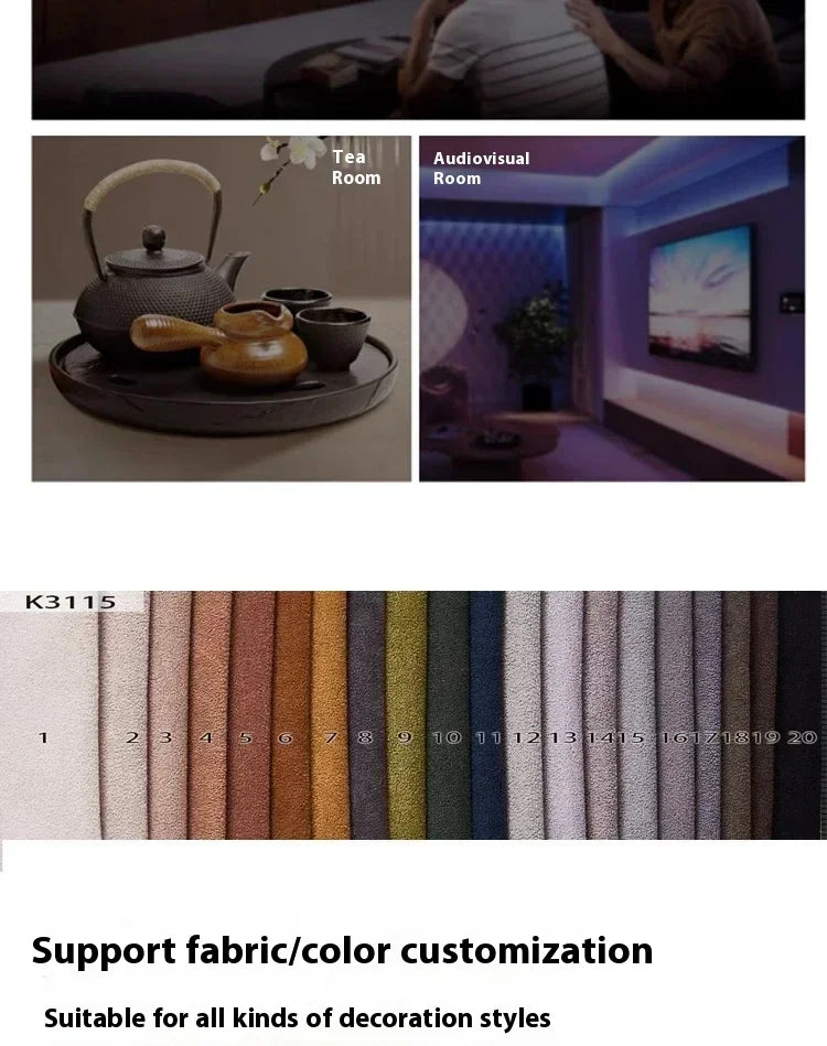 Elegant Large Living Room Sofas European Brown Double Puffs Compressed Sofas Recliner Nordic Designer Muebles Unique Furniture