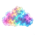 3D LED Thunder Cloud Lamp USB Power Music Rhythm Night Light for Bedroom Desktop Gaming Room Decoration Mood Lighting Gift F19E