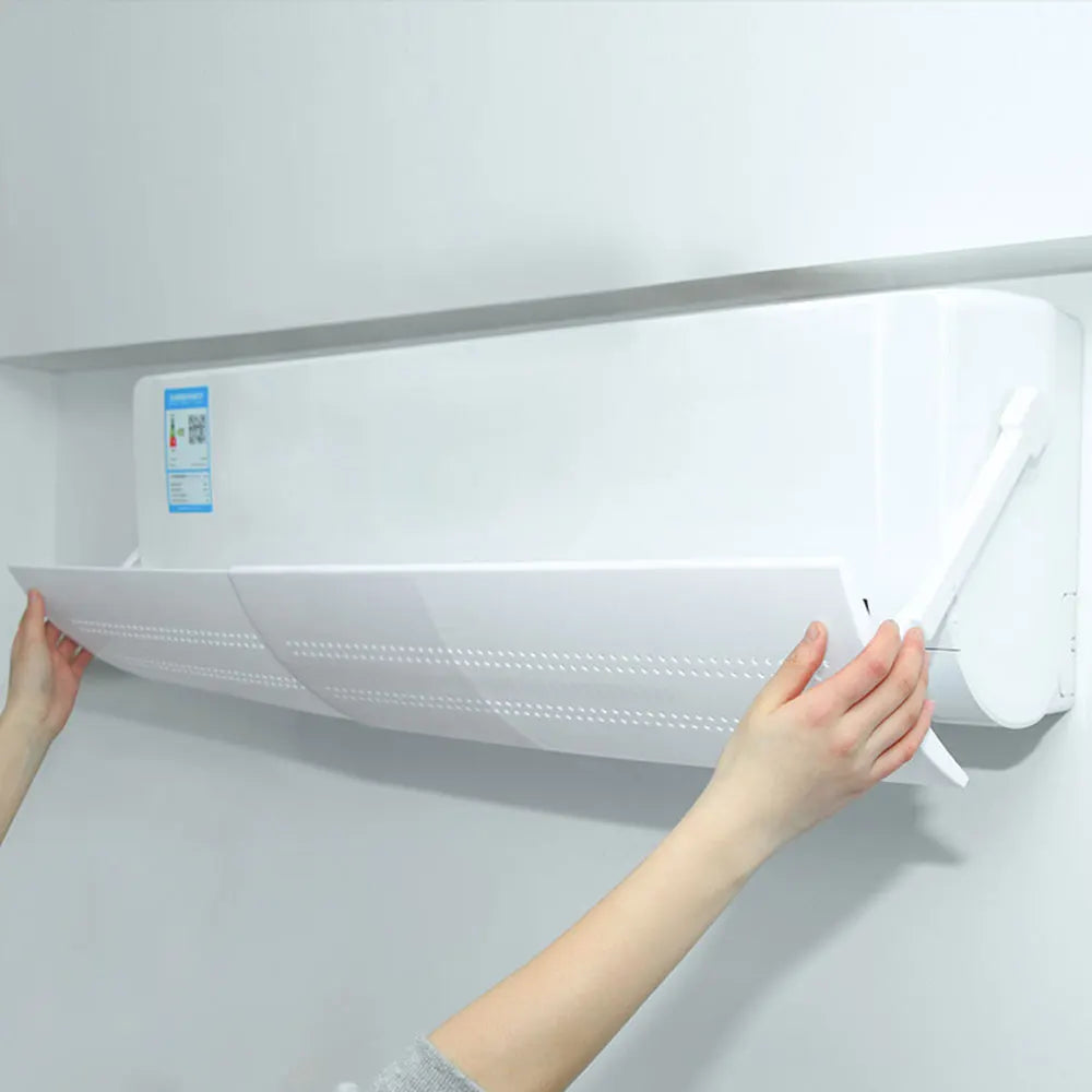 Universa Adjustable Air Conditioner Wind Deflector Anti-Direct Blowing Wall-Mounted Air Outlet Baffle Confinement Cold Air Guide