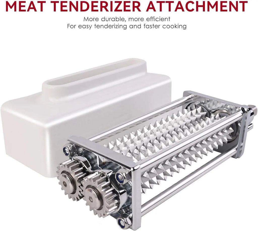 Meat Tenderizer Attachments for KitchenAid Stand Mixers, Accessories for KitchenAid with Stainless Steel Gears Accessories