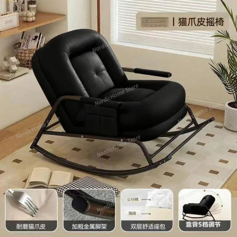 Modern Sofa Living Room Chairs Arm Nordic Designer Relax Living Room Chairs Recliner Balcony Home Furniture Terrace Furniture