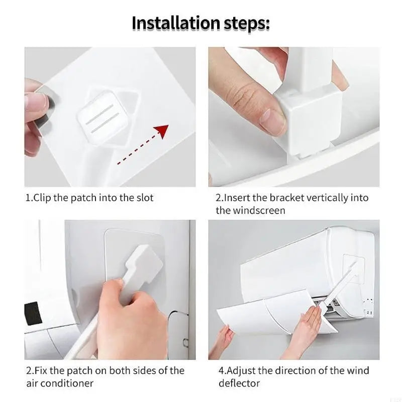 F92F Air ConditionersWind Blocking Anti-draft Ventilation Cover for Wall-mounted Unit