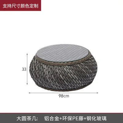 Wood Nordic Garden Furniture Sets Armchair Boho Garden Furniture Sets Fabric Balkoni Giardino Arredo Patio Furniture Outdoor Set