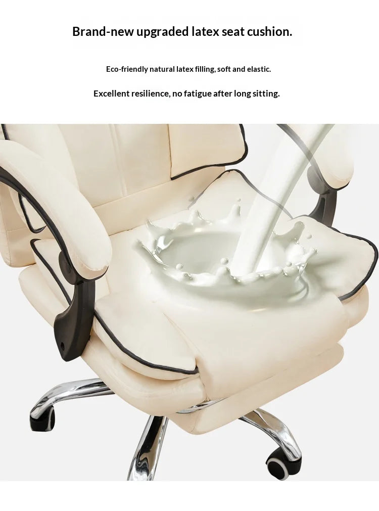 Ergonomic Gaming Office Chair Desk Lumbar Support Reclining Adjustable Headrest Breathable Mesh Home Student Dorm Sillas Cadeira