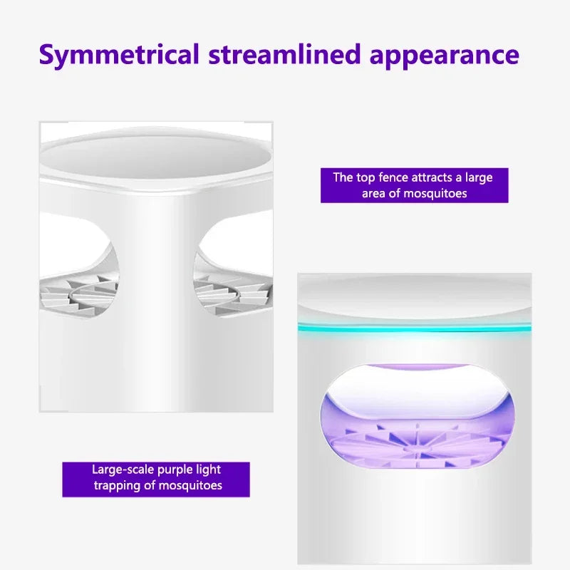 USB Mosquito Killer Lamp Fly Bug Mosquito Repeller Electronic LED Light Control Lamp Small Insect Trap Home Appliances