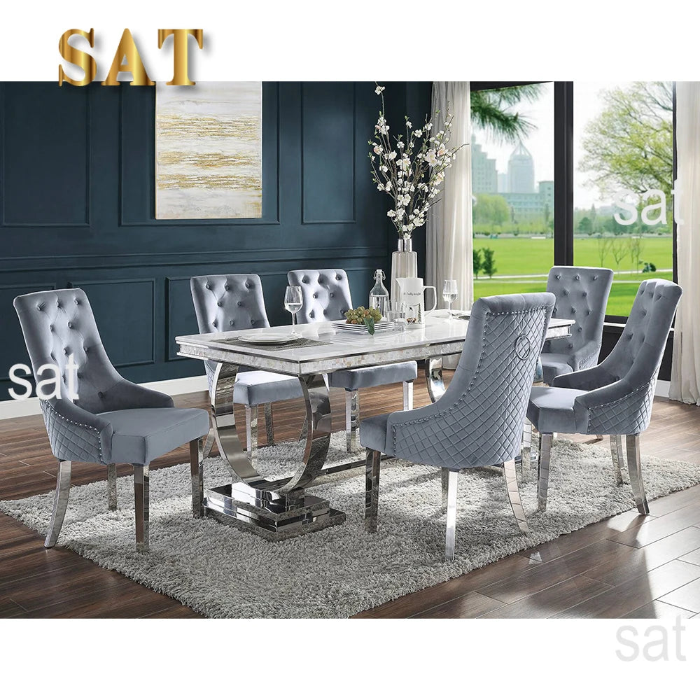 # Mesas De Comedor Luxury  Dining Table Set for Modern Marble Dining Tables