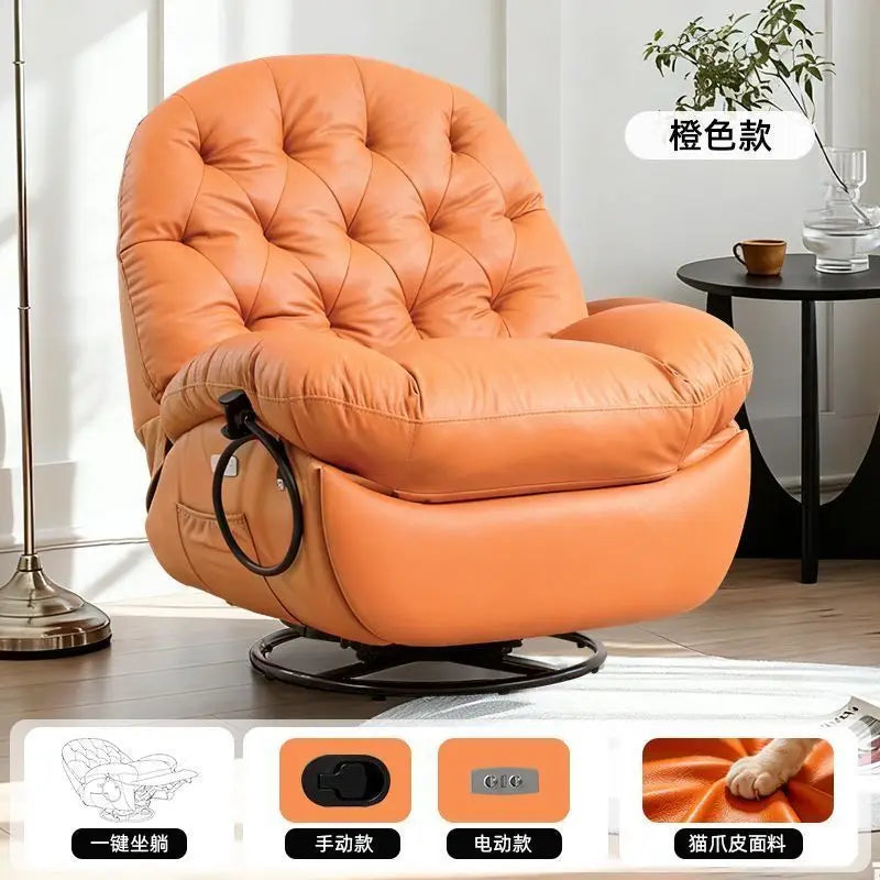 Electric lazy space sofa chair, rocking chair and other multi-functions, casual single recliner