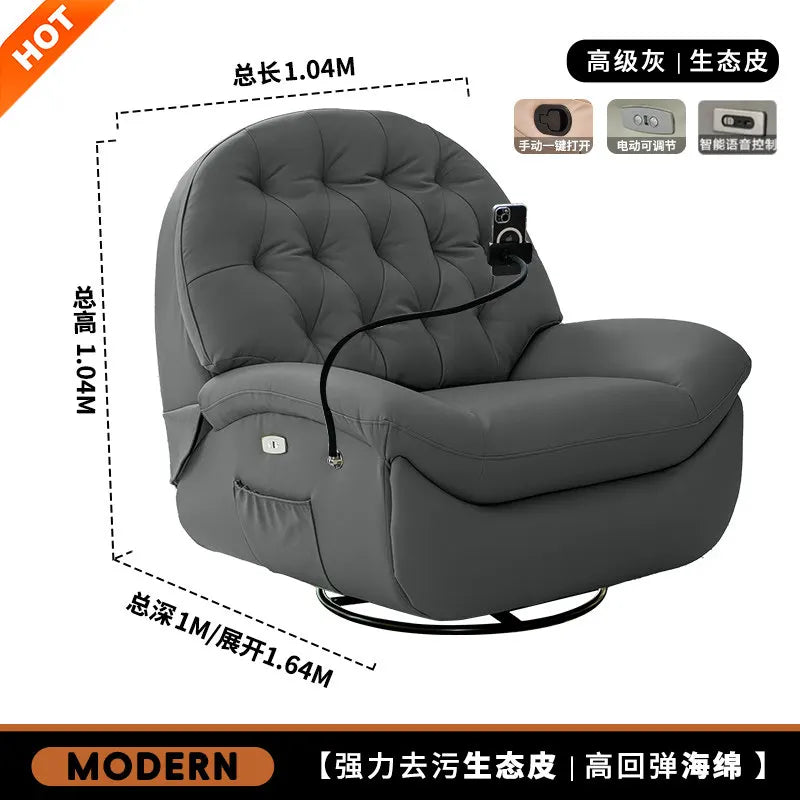 Terrasse Bedroom Living Room Chairs Lounge Relax Cozy Balcony Recliner Chair Accent Designer Mobili Per Il Soggiorno Furniture