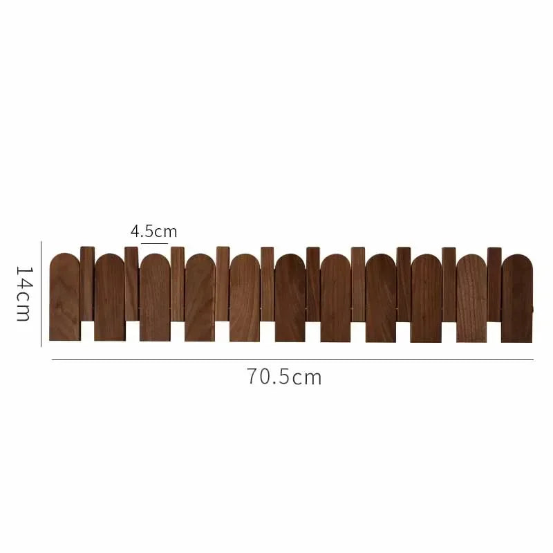 Piano Keys Wooden Wall Coat Rack Clothes Hanger Organizers Hook Portable Clothes Storage Dress Hanger Entrance Hall Furniture