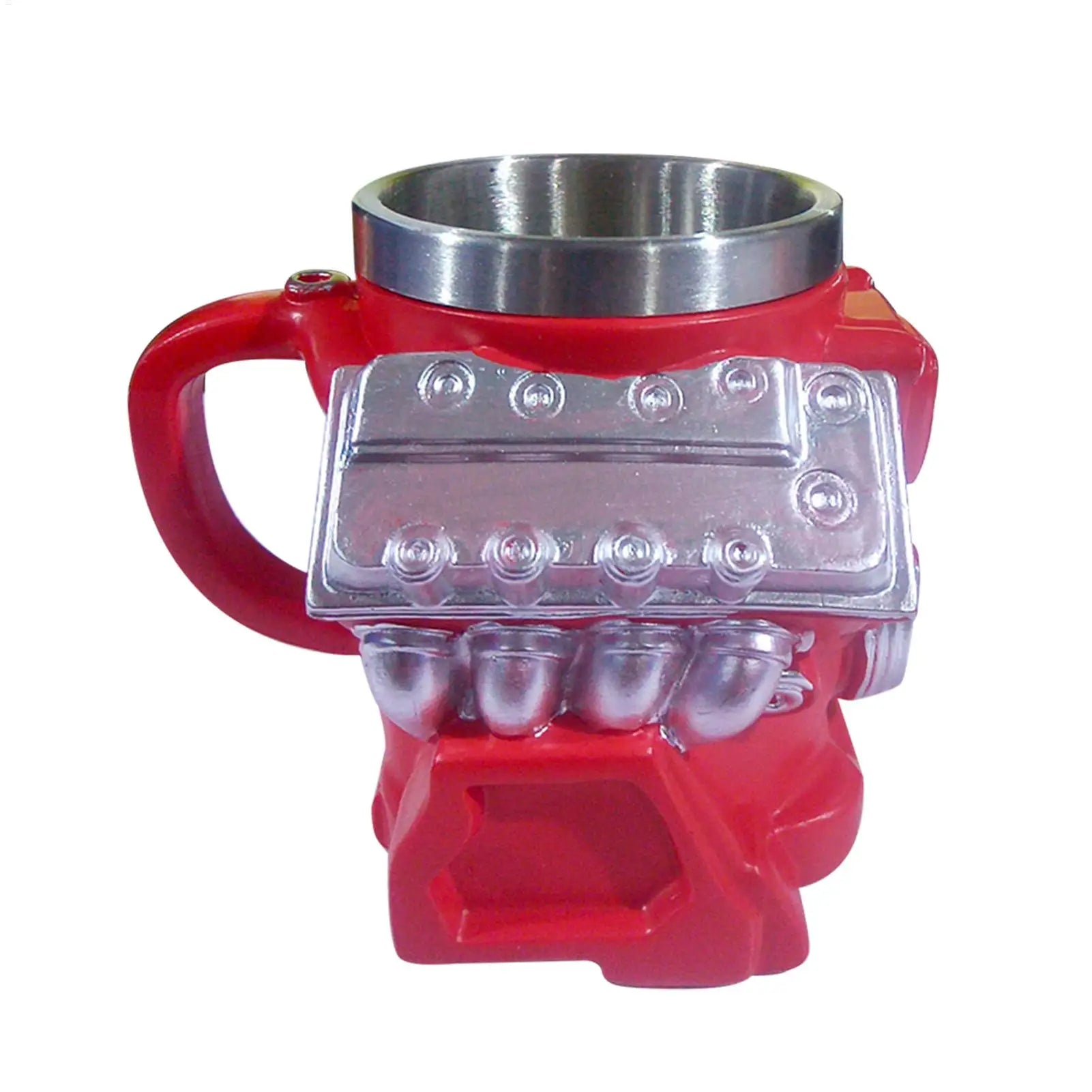 300ML V8 Engine Coffee Mug Milk Cup Art Decoration Mug For Men Car Enthusiasts Lover Mechanics Kitchen Office Home Travel Coffee