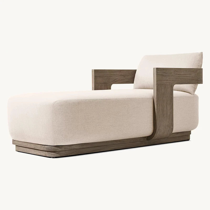 Garden Furniture Pool Chairs Outdoor Sun Loungers Luxury Teak Garden Sunbed for Beach Chairs Garden Chairs Patio Furniture Set