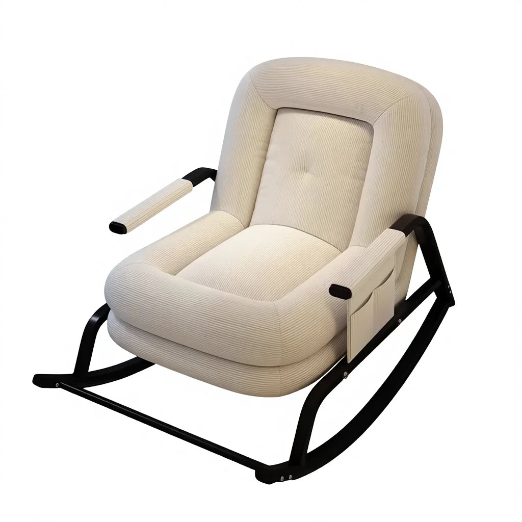 # Modern Ergonomic Fabric Chaise Lounge Chair with Eco-Friendly Design for the Lazy Living Room