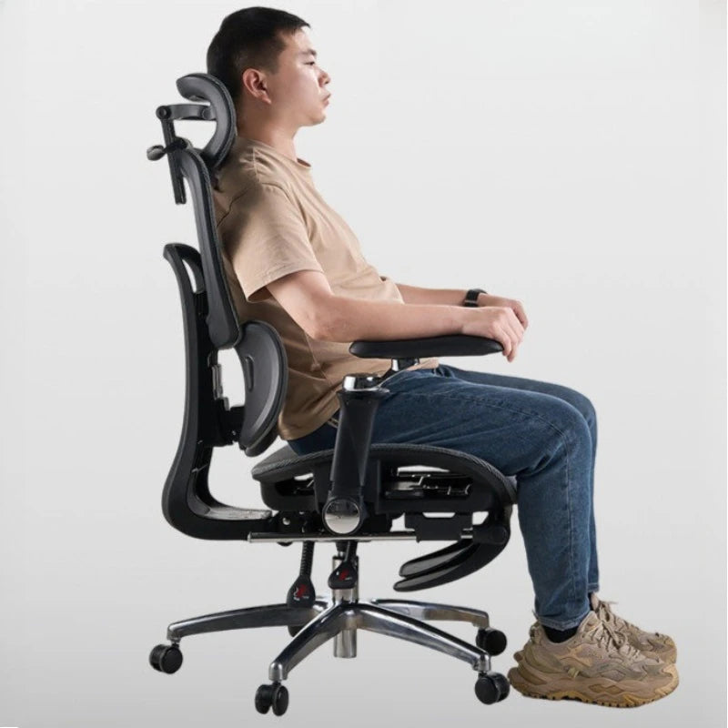 Comfortable Arm Office Chair Luxury Bedroom Recliner Office Chair High Back Mesh Designer Computer Silla De Oficina Furniture