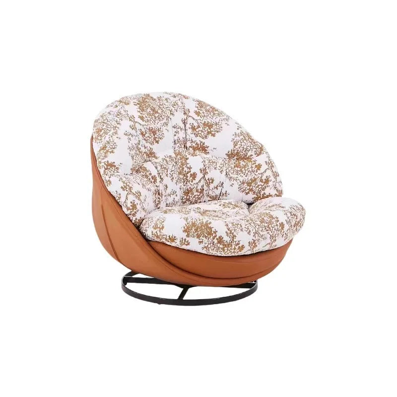 Nordic Internet celebrity sofa chair home living room B & B balcony eggshell sofa reclining fabric small apartment creative sofa