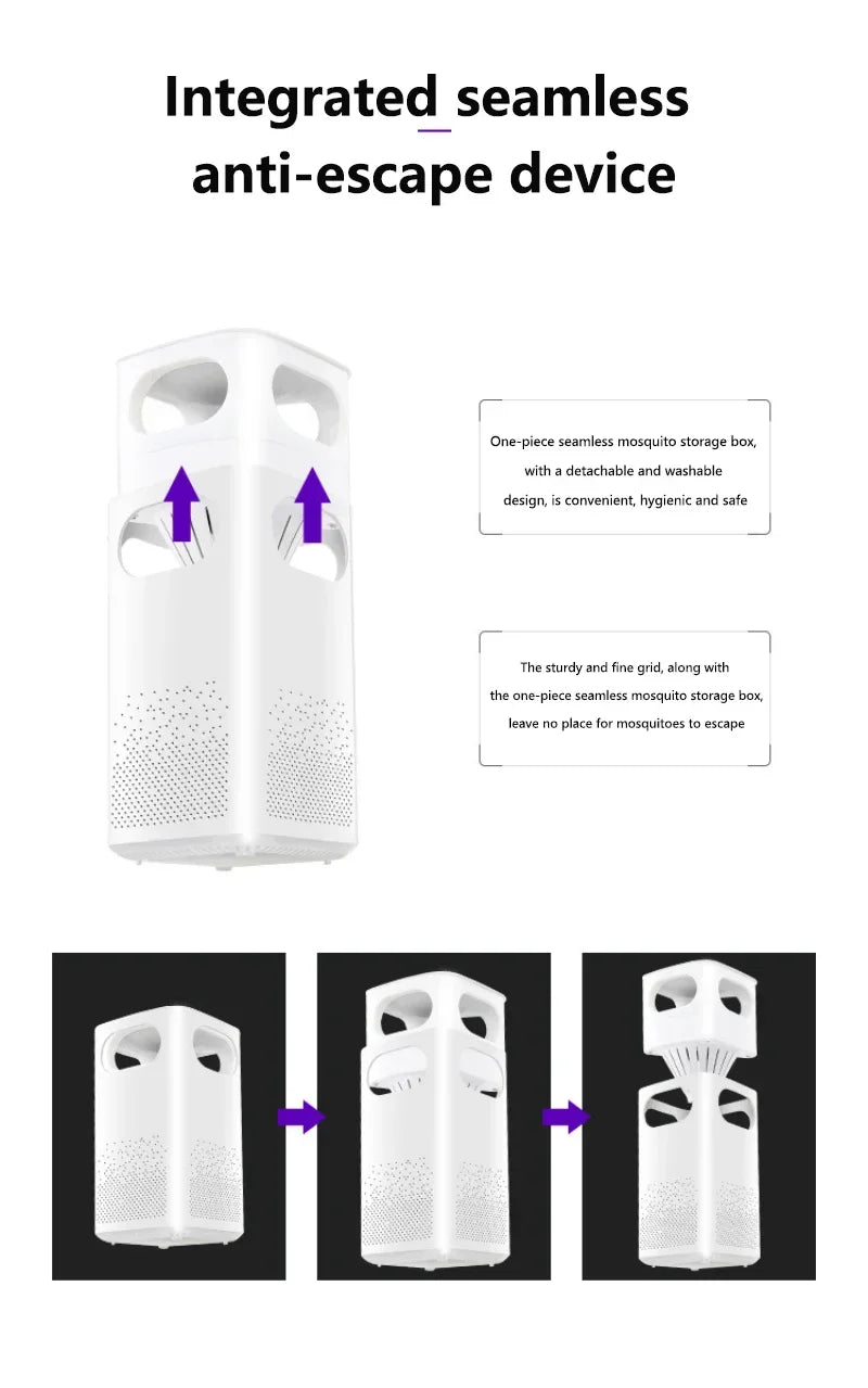 USB Mosquito Killer Lamp Fly Bug Mosquito Repeller Electronic LED Light Control Lamp Small Insect Trap Home Appliances