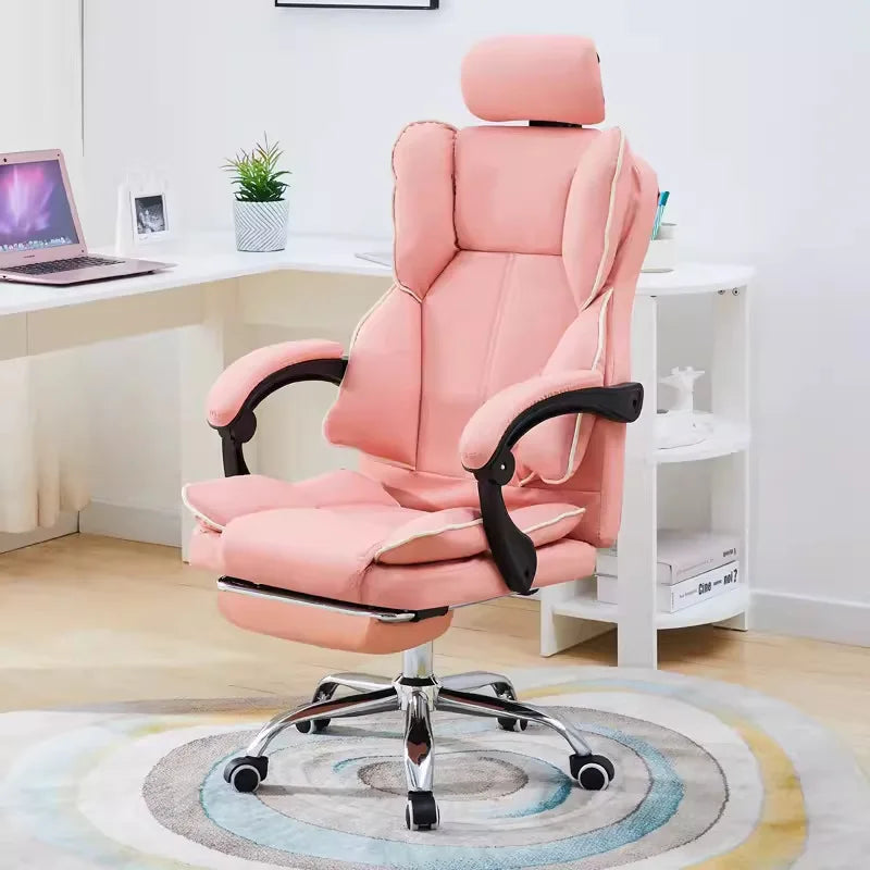 Ergonomic Gaming Office Chair Desk Lumbar Support Reclining Adjustable Headrest Breathable Mesh Home Student Dorm Sillas Cadeira