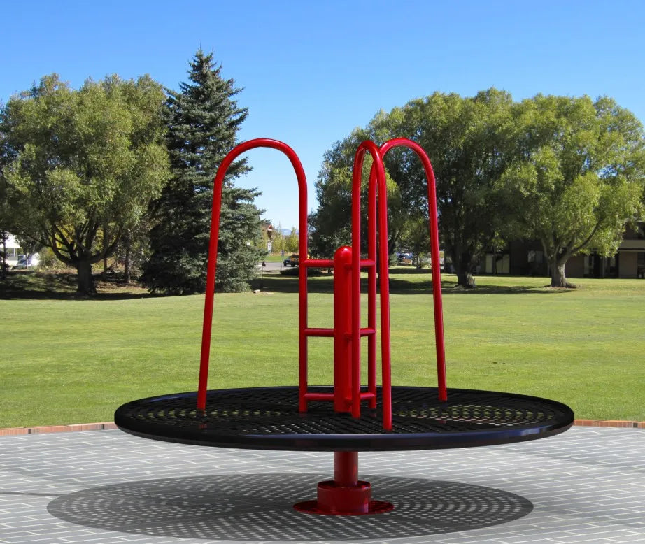 2026 High Quality Plastic Children's Entertainment Carousel Steering Wheel Swivel Chair Customized Color Outdoor Amusement Equip