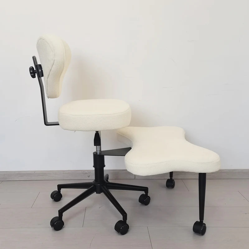 Cross-legged Chair Computer Desk Office Seat Sitting Not Sitting Easy Chair Dormitory Stool Squatting