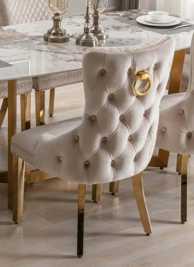Dining chairs 6 Dining  6 Nordic light luxury back chairs Modern simple dining chairs Household Italian hotel restaurant C