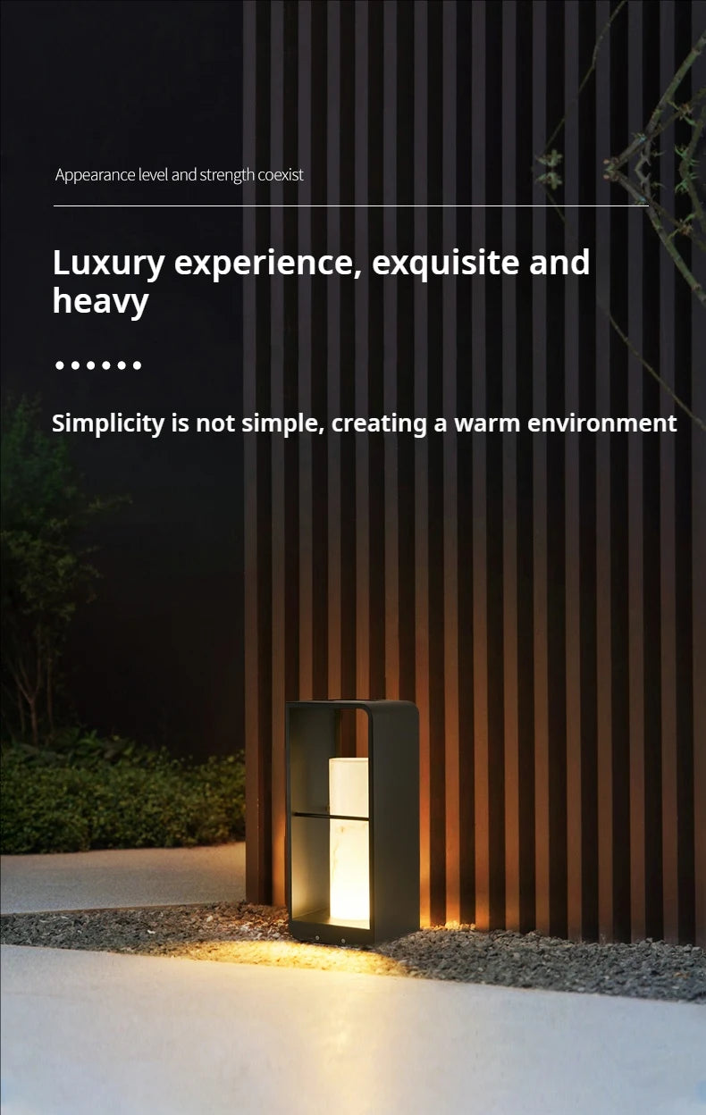 Villa Garden Lawn Light Solar Fashion Outdoor Garden Light Outdoor Landscape Light Waterproof Lawn Light Balcony Floor Light