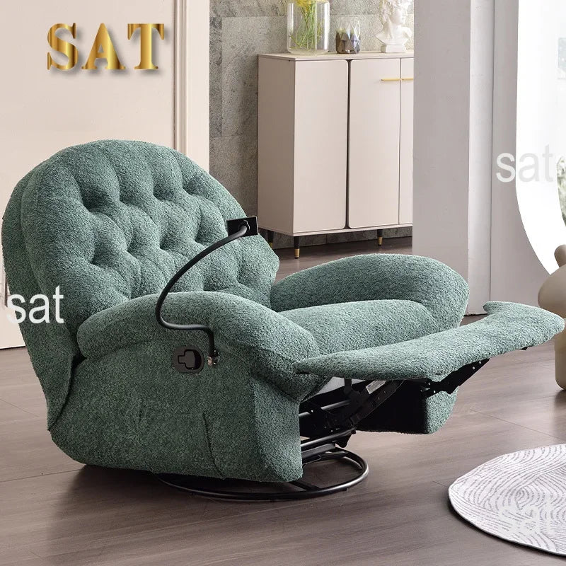 y Popular Multifunctional Reclining Chair Single Sofa Electric Leisure Modern Swivel Recliner Lounge for Living Room Furniture