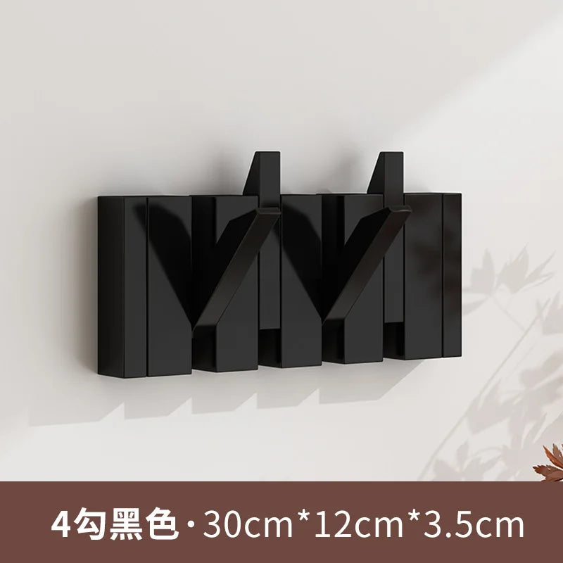 Piano Key Coat Racks Solid Wood Clothes Hanger Bedroom Entrance Wall Hanging Coat Rack Household Hat Bag Collection Furniture