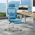 MCQ High Back Ergonomic Reclining Gaming Office Chair with Lumbar Support Pillow Mesh Swivel Rolling Rocking Computer Desk Chair