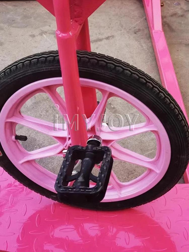 Outdoor amusement game park commercial 360 degree rotating bicycle bicycle game