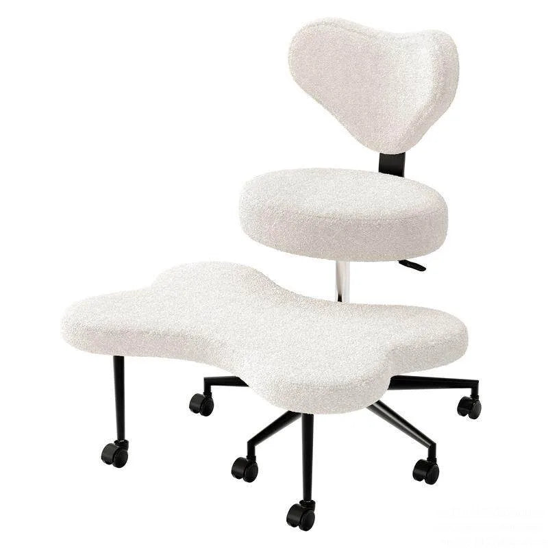 Cross-legged Chair Computer Desk Office Seat Sitting Not Sitting Easy Chair Dormitory Stool Squatting