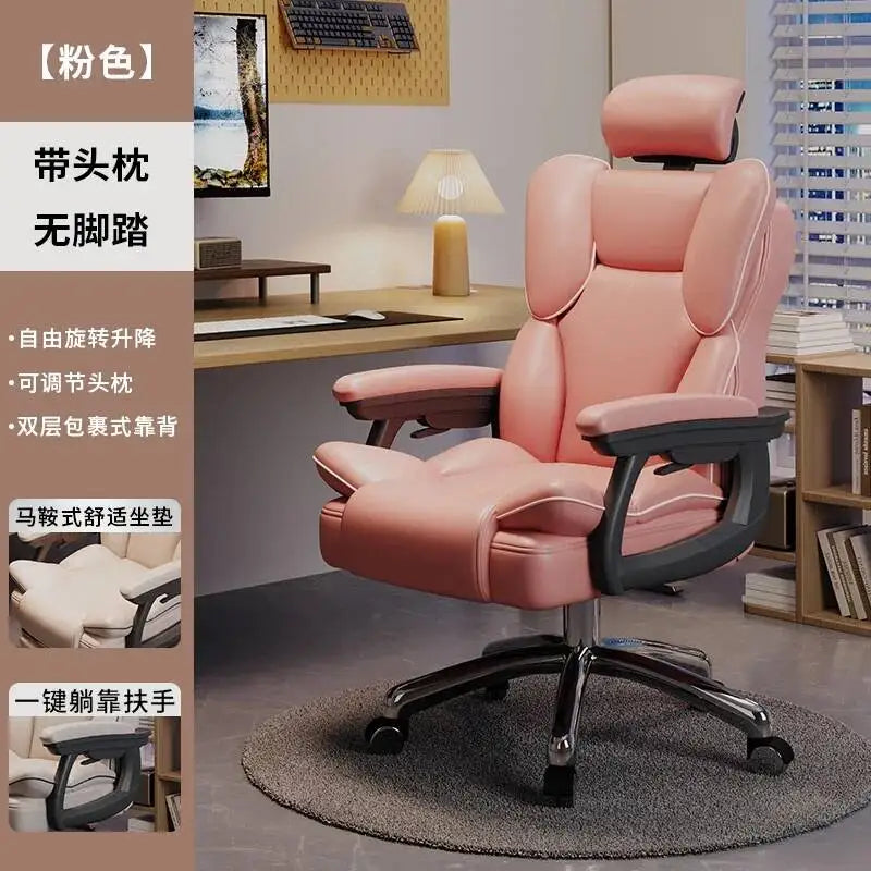 Headrest Folding gaming chairs Leather Luxury Adult Relax Chair Gaming Single Reclining Armchairs Rooms And Sofas Furniture