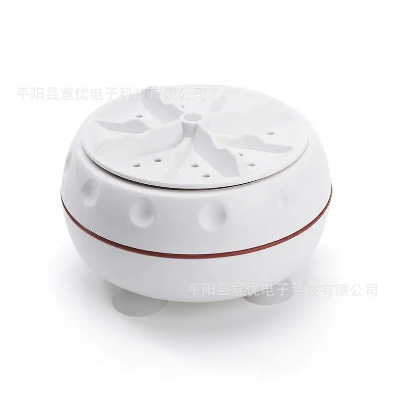 1Piece Travel Home Business Trip USB Rotating Turbine Portable Mini Washing Machine For Socks Underwear Wash Dishes
