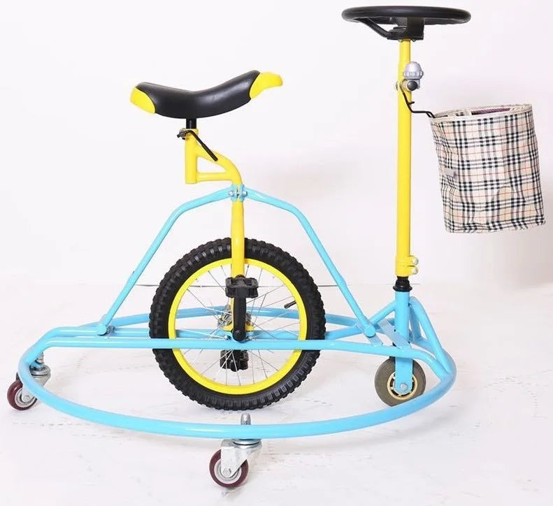 Ice and ground double double bicycle steel frame ordinary pedal support customization