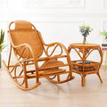 Rattan Chair Elderly Balcony Outdoor Rocking Reclining Adult Home Living Room Leisure Nap Patio Escape